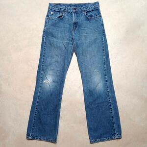 Vintage Levi's 527 Boot Cut Jeans Women's Size 18 (29x29) Distressed Y2K Cowgirl